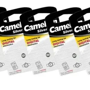Begrenztes Angebot Silberoxid Knopfzelle SR44 / SG13, 1,55 Volt - 5 Stück